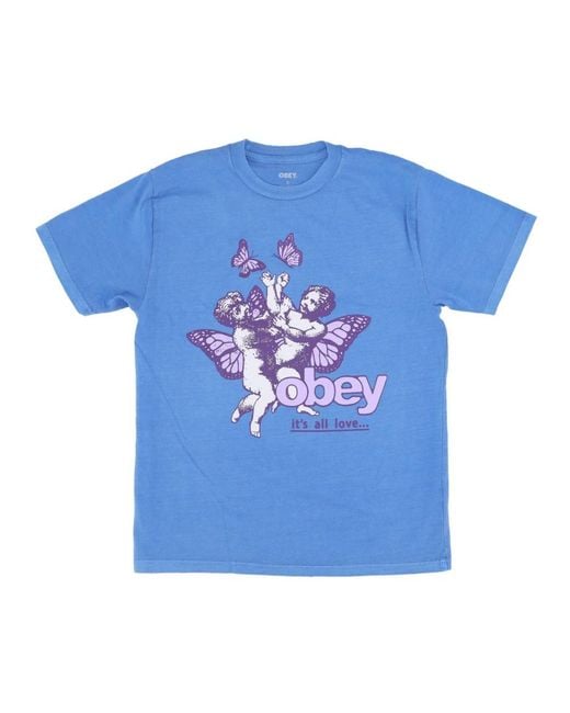 Obey Blue T-Shirts