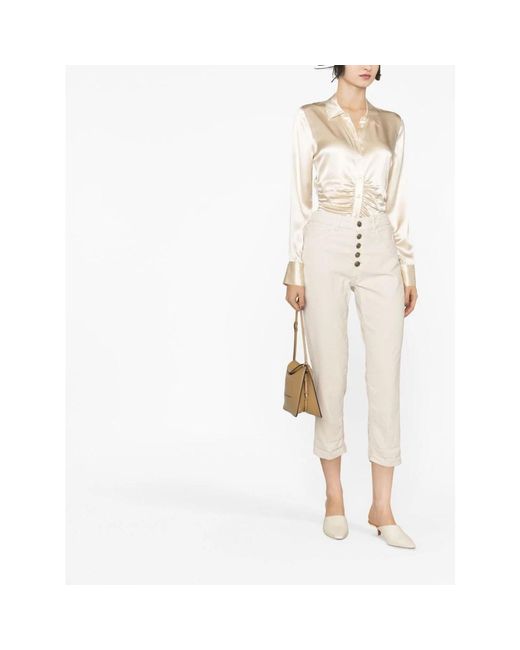 Dondup Natural Slim-Fit Trousers
