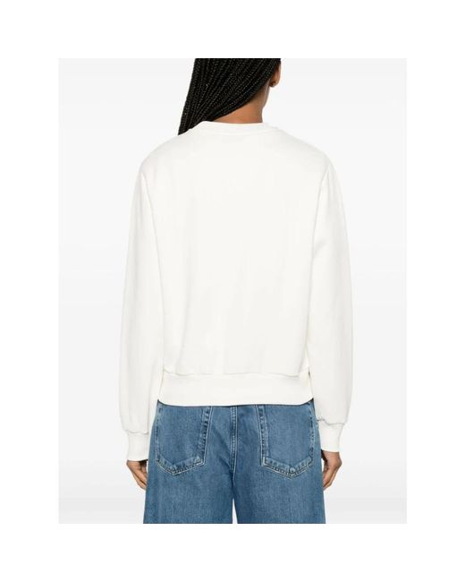 A.P.C. White Sweatshirts