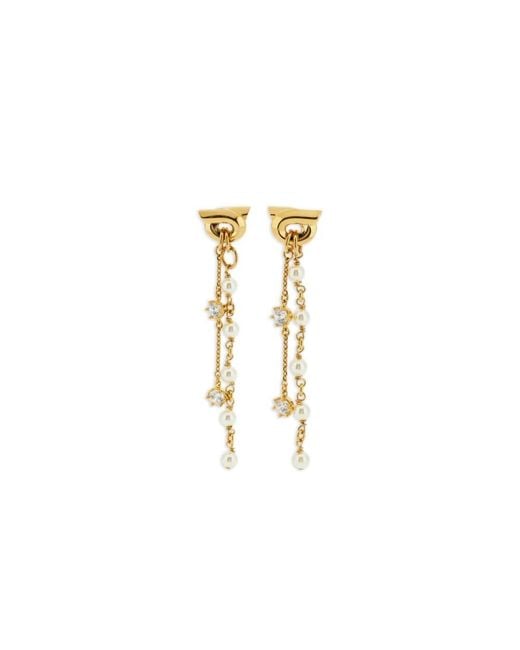 Ferragamo Metallic Earrings