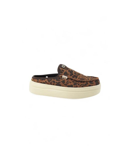 Mules di HeyDude in Brown