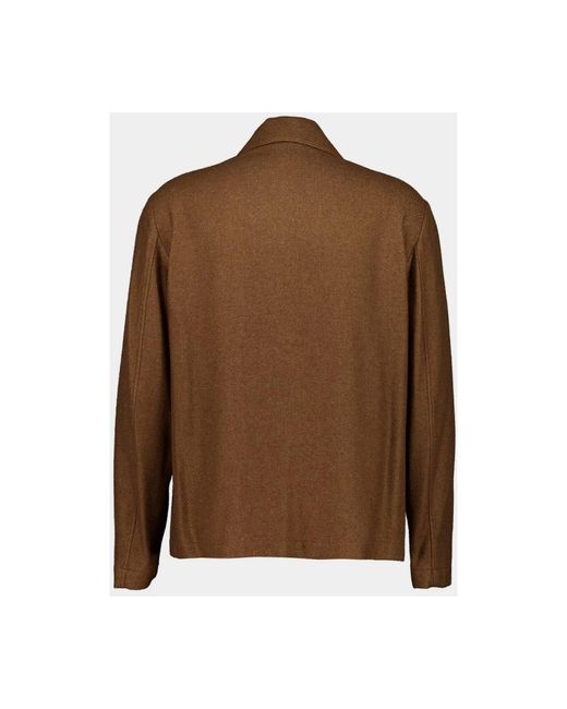 Piacenza 1733 Brown Light Jackets for men