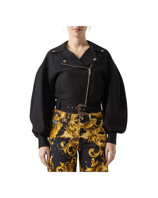 Light Jackets Versace Jeans Couture de color Black
