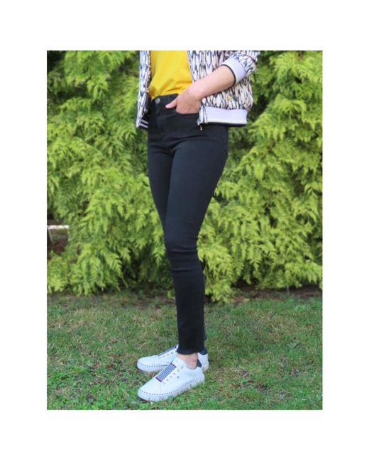 Denim Studio Blue Slim-Fit Trousers