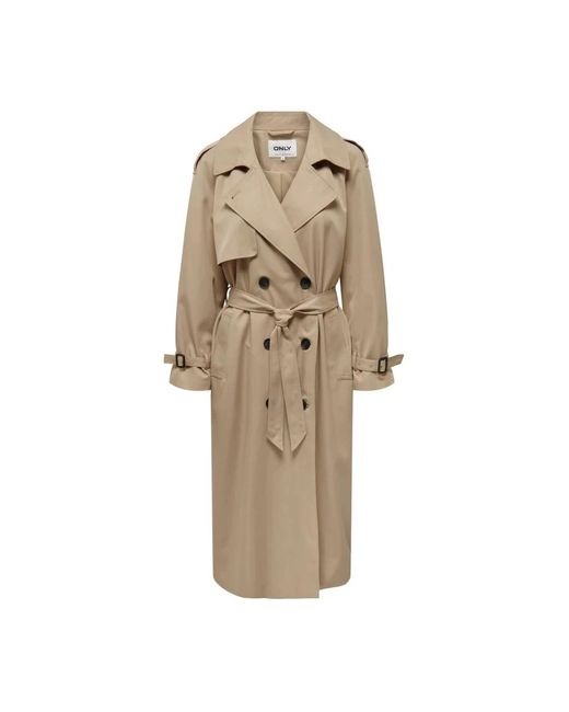 Trench coats ONLY de color Natural
