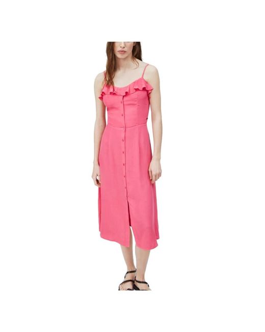 Pepe Jeans Pink Casual Dresses