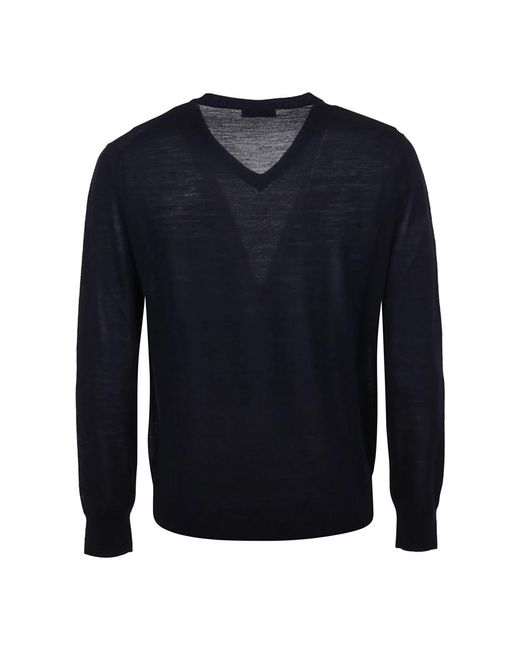 Ballantyne Blue V-Neck Knitwear for men