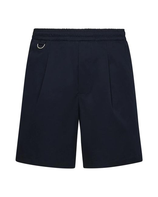 Low Brand Blue Casual Shorts for men