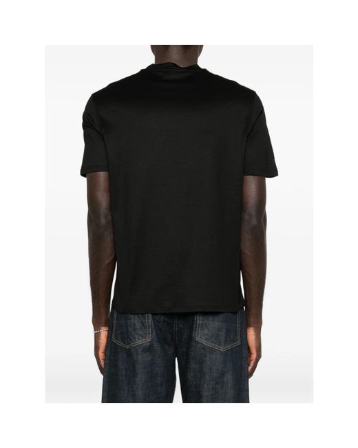 Emporio Armani Black T-Shirts for men