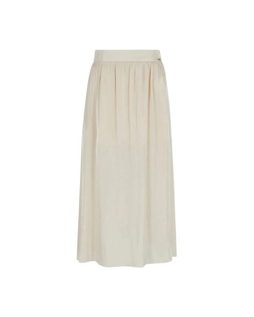 ARMANI EXCHANGE Natural Midi Skirts