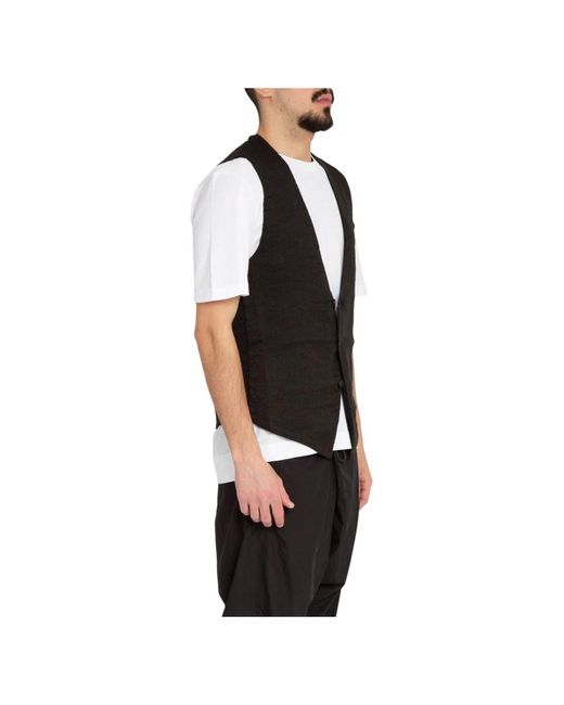 Suits > suit vests Transit pour homme en coloris Black