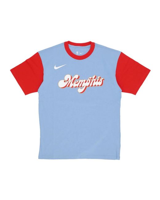 Nike Memphis Grizzlies City Edition Tee in Blue für Herren