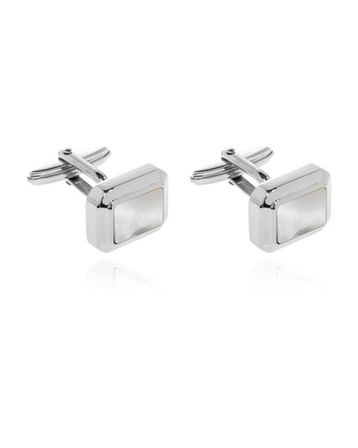 Cufflinks & Tie Clips di Lanvin in Metallic da Uomo