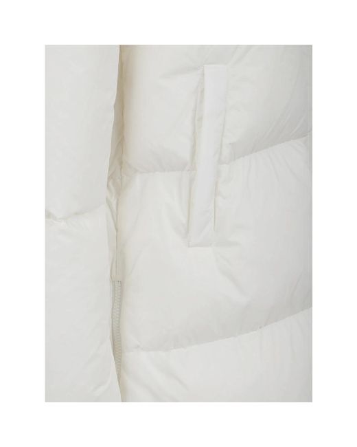 Herno Jassen ,Wit ,A-Shape Relaxed Down Jacket in het White