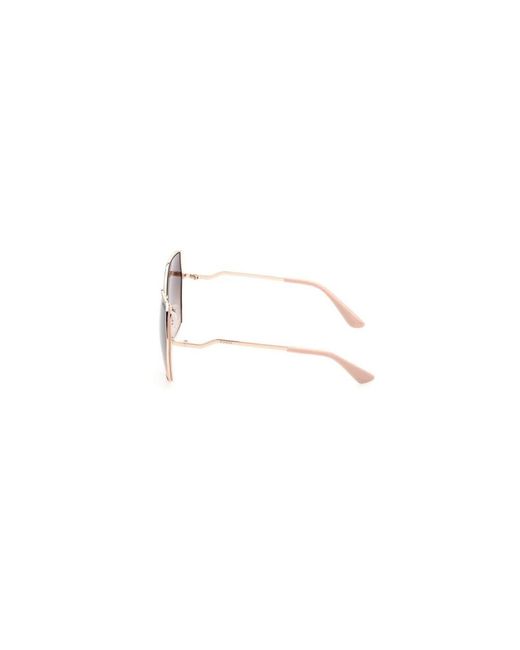 Guess Square Zonnebril in het Pink