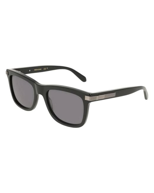 Ferragamo Black Sunglasses for men