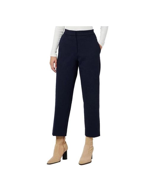 Tommy Hilfiger Blue Cropped Trousers