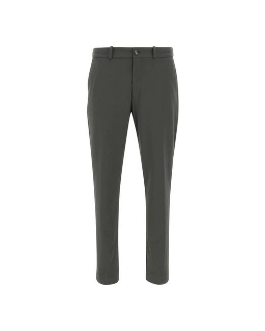 Rrd Gray Slim-Fit Trousers for men
