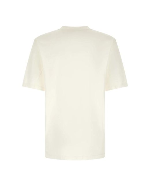 Brunello Cucinelli White T-Shirts for men