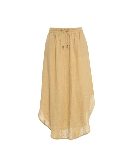 Midi Skirts Ottod'Ame en coloris Natural