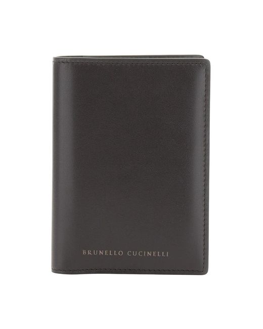 Brunello Cucinelli Black Geldbörse