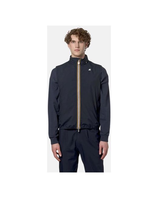K-Way Vests in het Blue voor heren