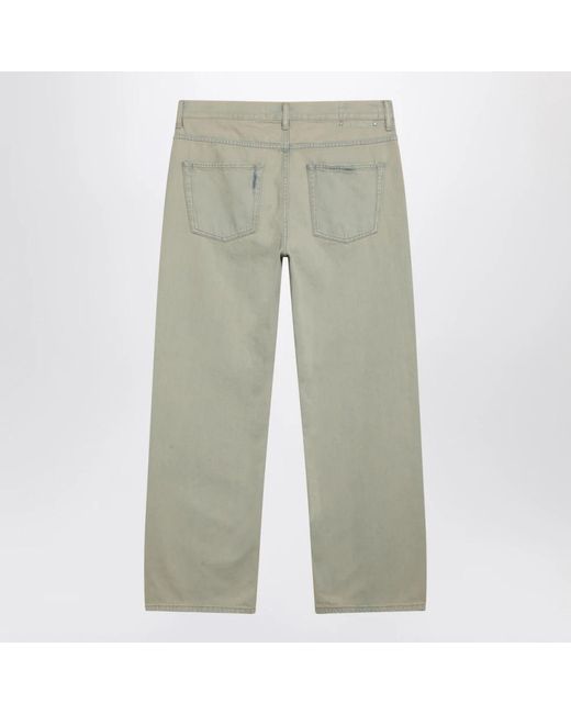 Golden Goose Deluxe Brand Gray Straight Fit Jeans for men