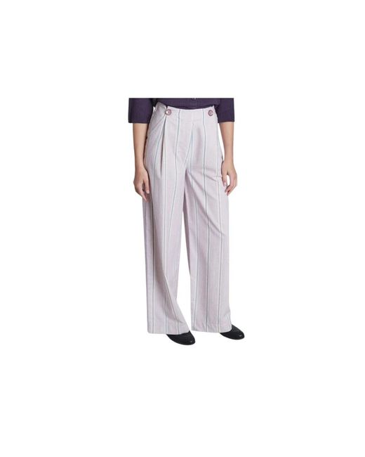 Sessun Blue Wide Trousers