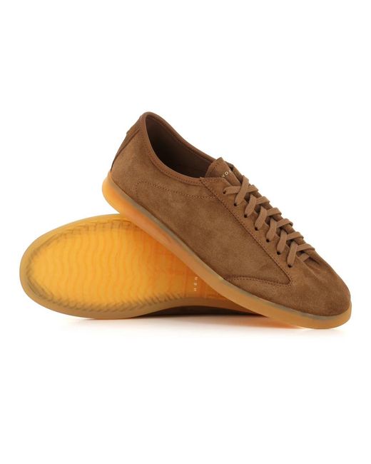 Henderson Brown Laced Shoes for men