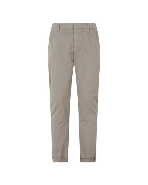 Dondup Gray Chinos for men
