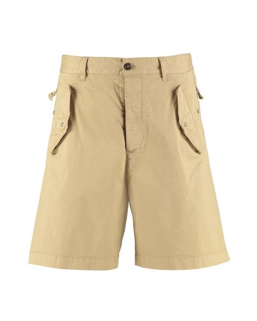 DSquared² Natural Casual Shorts for men