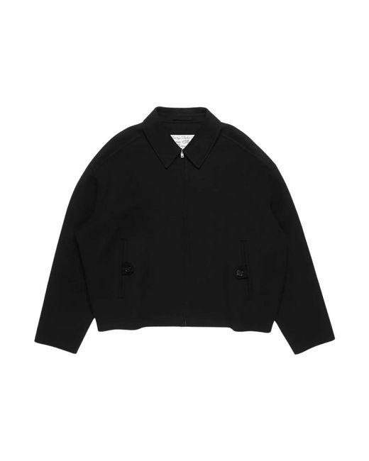Acne Cashmere Blend Jacket in het Black voor heren