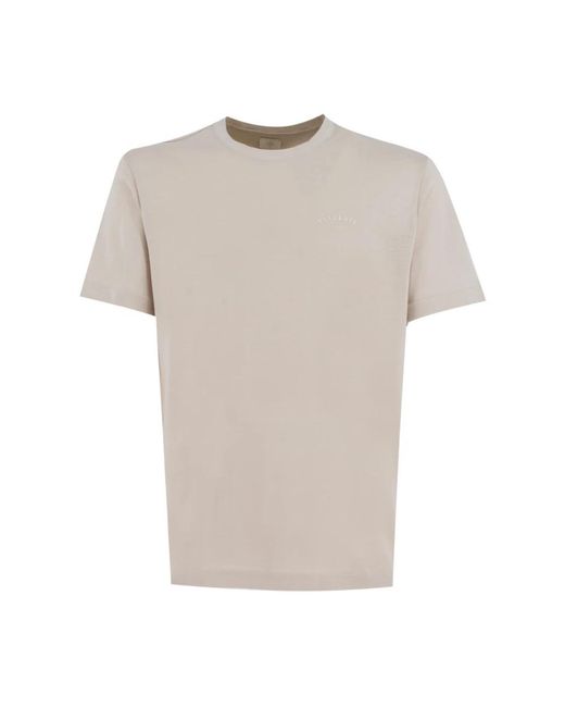 Eleventy Tops ,T-Shirts in het Natural voor heren