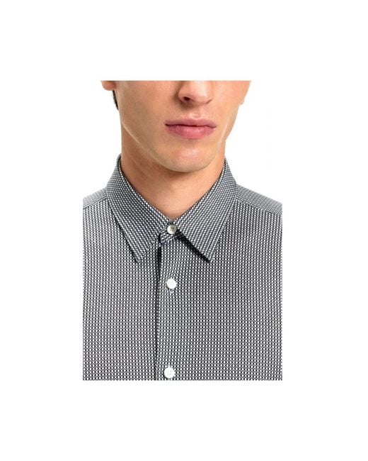 Boss Gray Formal Shirts for men