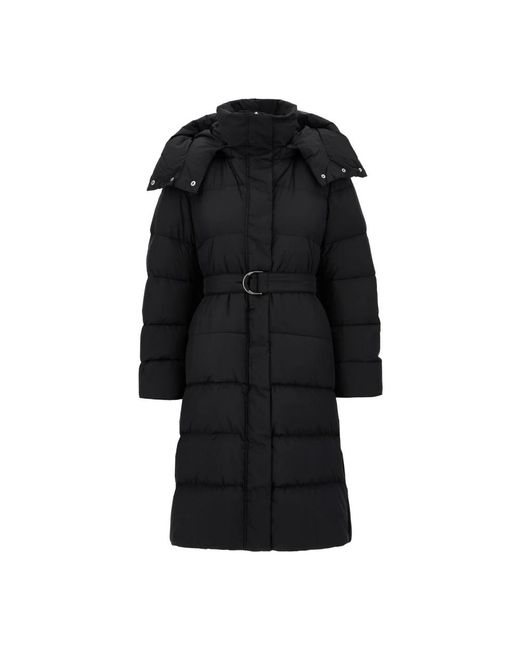 Sportmax Barbian 002 Down Coat in het Black