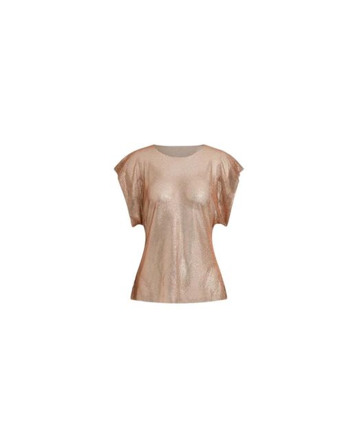 Alberta Ferretti Natural Blouses