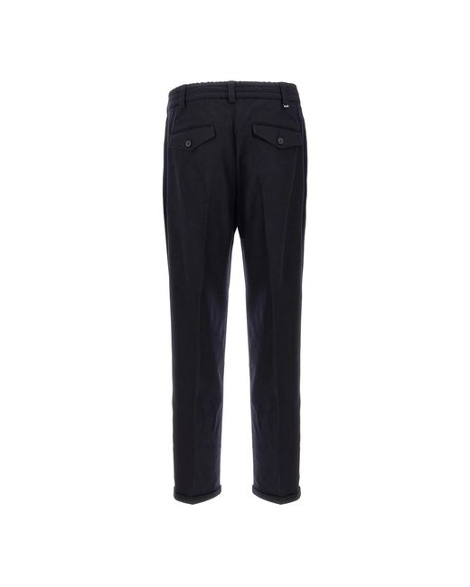 PT Torino Blue Slim-Fit Trousers for men
