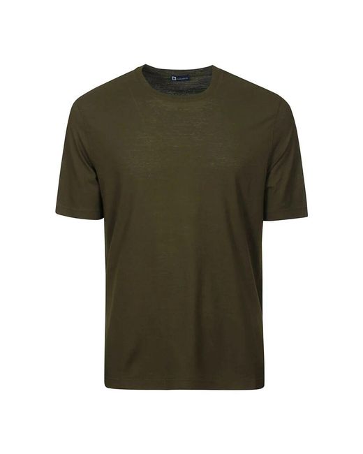 FILIPPO DE LAURENTIIS Green T-Shirts for men