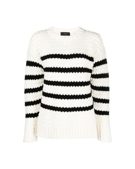 Knitwear > round-neck knitwear Alanui en coloris White
