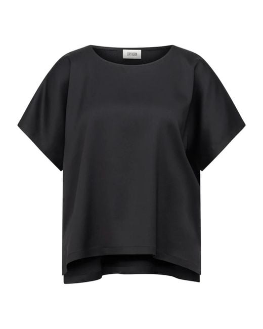 Drykorn 130065 Coramy 10 Blusenshirt in het Black