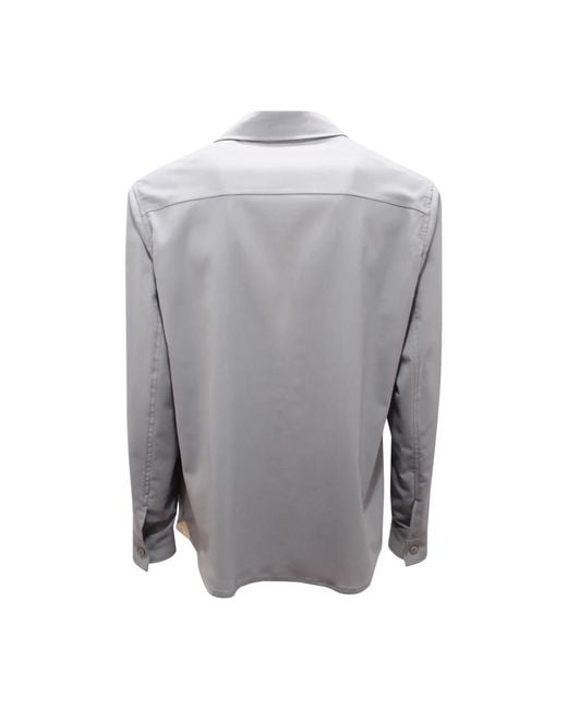BRIGLIA Gray Light Jackets for men