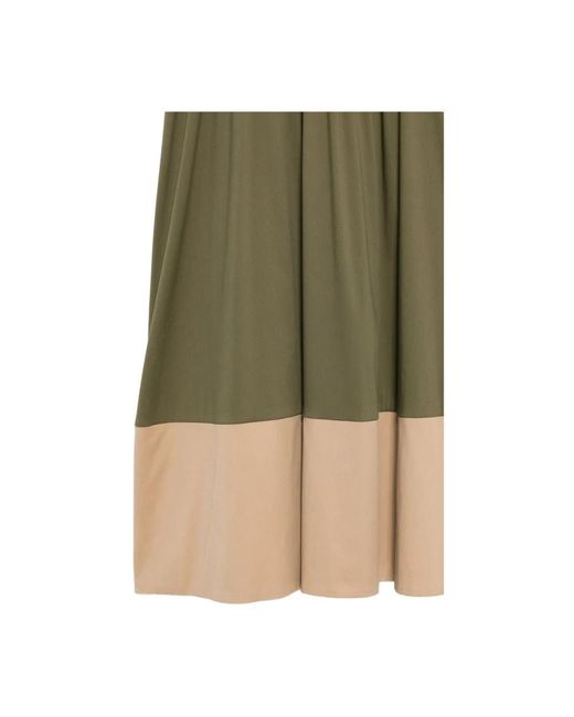 Clips Green Midi Dresses