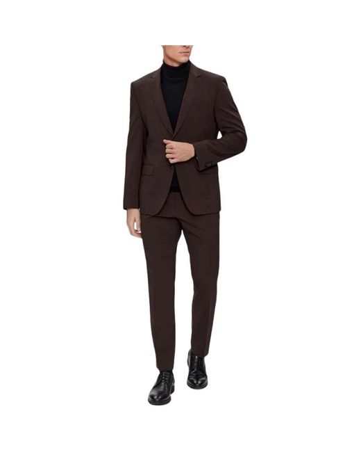 Boss Black Single Breasted Suits for men