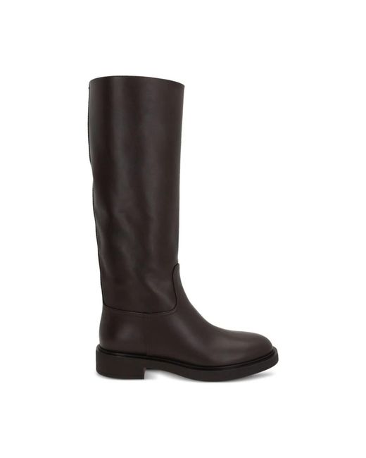 Gianvito Rossi Brown High Boots