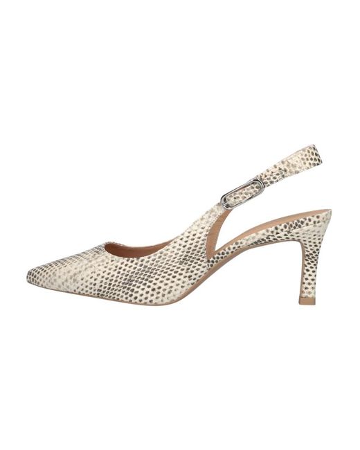 Unisa Lanz Slingback in het Natural