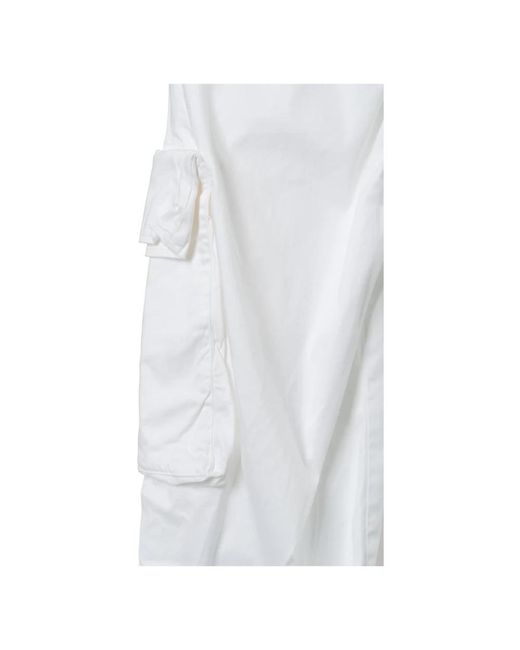 AG Jeans White Wide Trousers