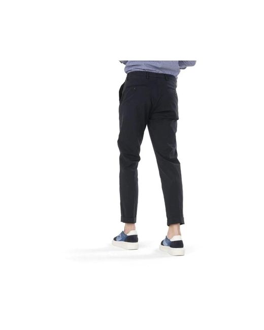 Harmont & Blaine Broeken ,Blauw ,Katoen Chinos in het Blue voor heren