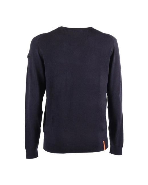 Rrd Blue Round-Neck Knitwear for men
