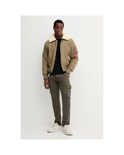 Alpha Industries Petrol Patch Pant in het Gray voor heren