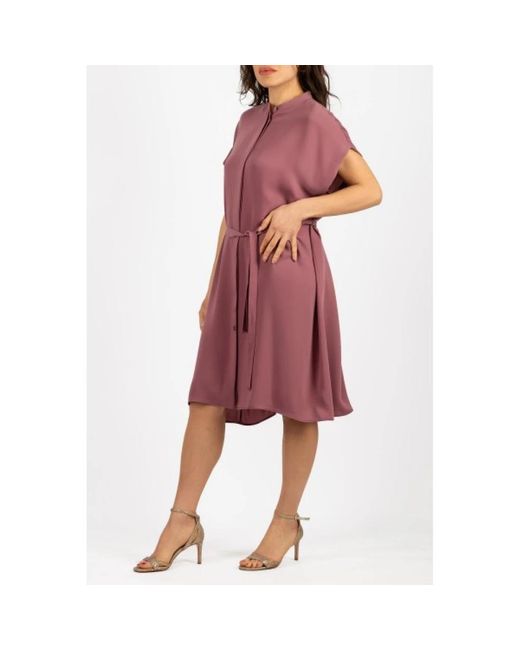 Midi Dresses Herno en coloris Red